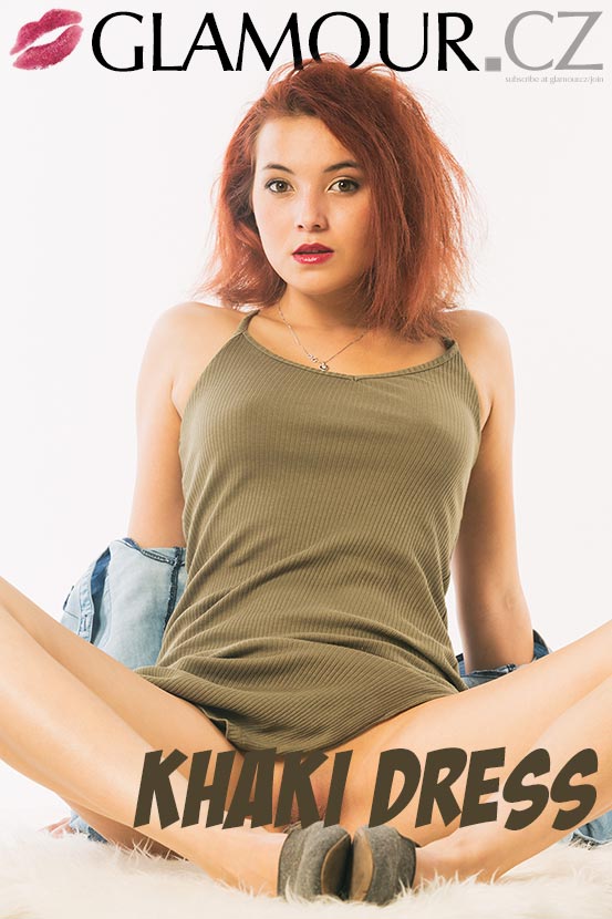 GLAMOUR.CZ Nikita / 04 / Khaki Dress